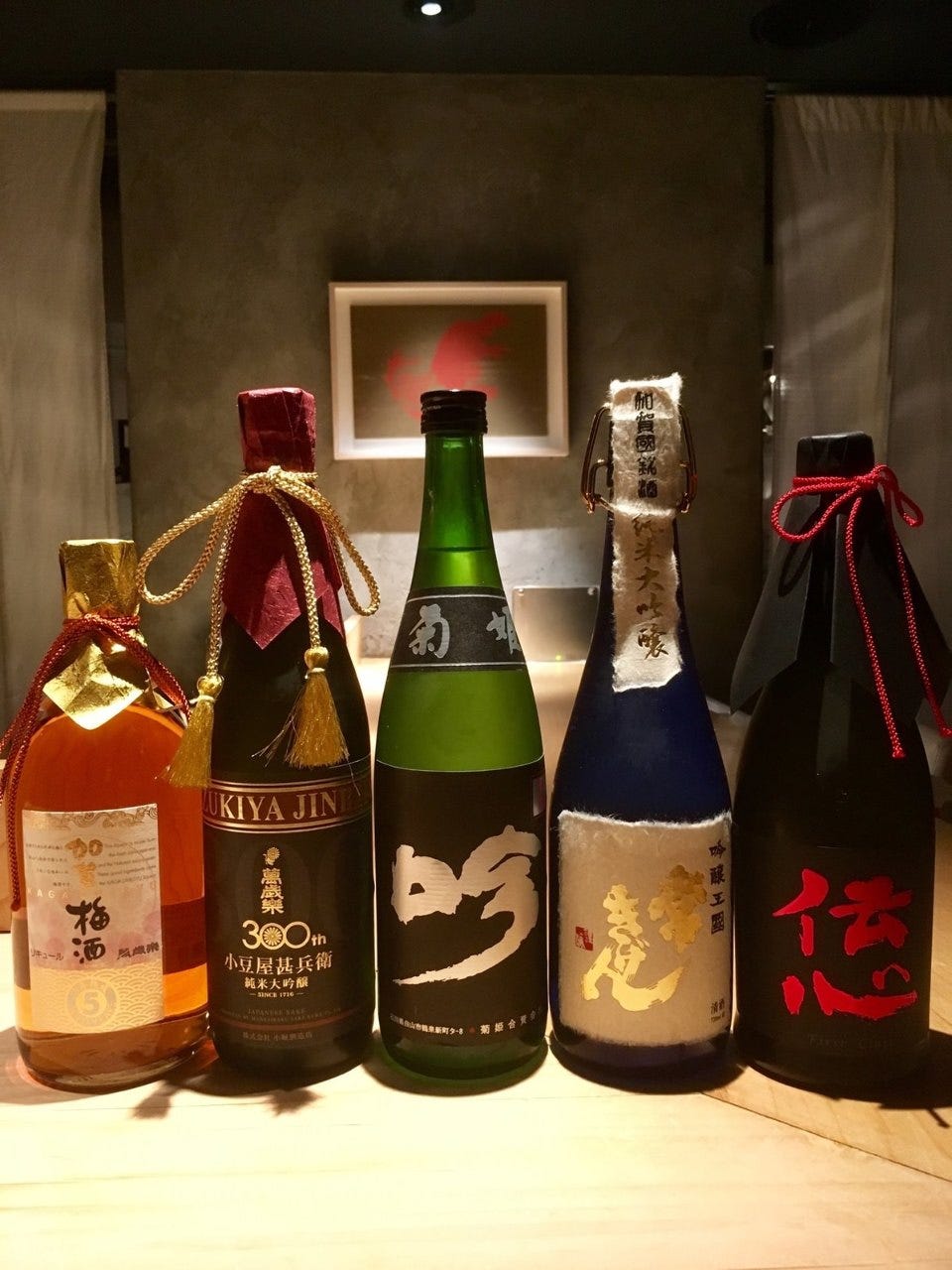 北陸の日本酒を多数ご提供◎
