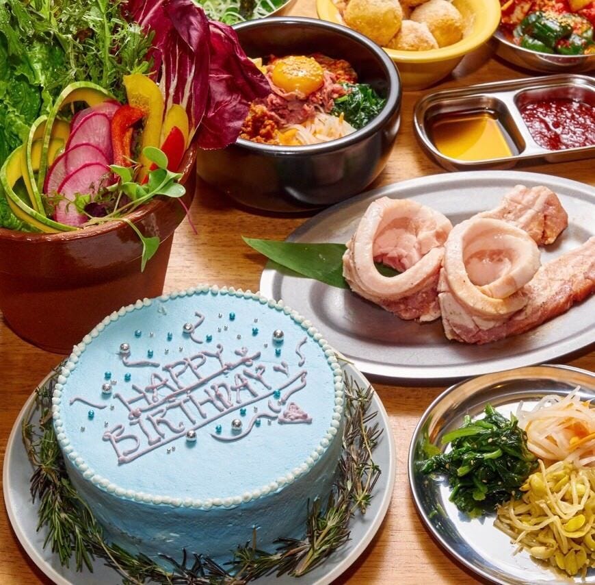 韓国料理サムギョプサルとフライドチキン スリスリマスリ 梅田店 東梅田 お初天神 太融寺 サムギョプサル ぐるなび