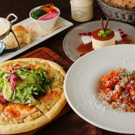 CHEESE KITCHEN RACLER銀座_【銀座でチーズランチ】ピッツア&デザートコース!食後の珈琲or紅茶付き 2名様限定