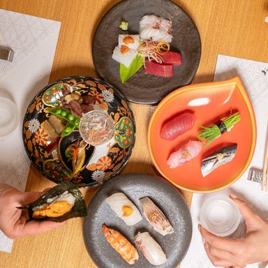 神戸 寿司と日本酒 ながり鮨 三宮本店 店内の画像
