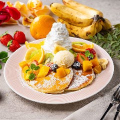 フルーツミックスパンケーキ