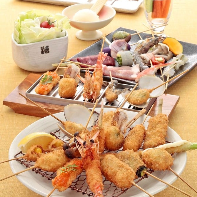 串かつ料理 活 阿倍野店 天王寺 阿倍野 串カツ ぐるなび