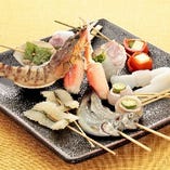 ◆新鮮魚介の串カツ◆新鮮魚介をあつあつの串揚げで！【厳選素材】