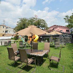開放的な空間でのＢＢＱはさらに楽しく、美味しく♪