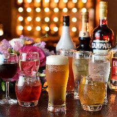 お酒はもちろんソフトドリンクやノンアルコールカクテルも充実