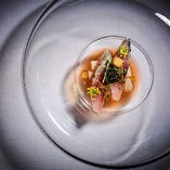 【SENS＆DECOUVERTE】全9品　唯一無二の食体験　日本でここでしか味わえない南仏フルコース