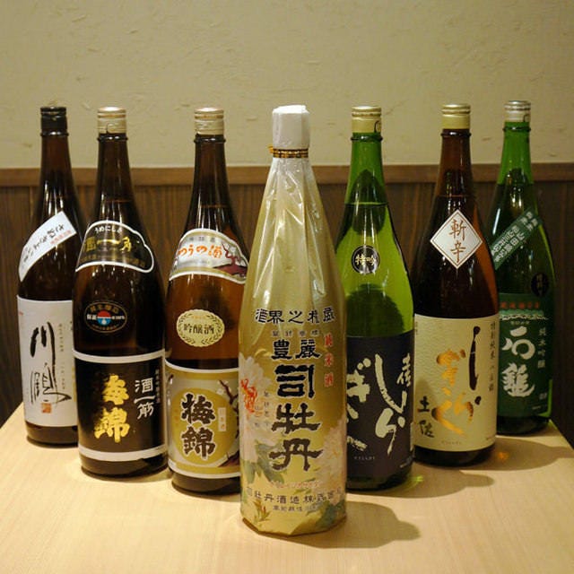 【四国厳選】銘酒を豊富にご用意