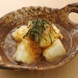 [香川] 半熟玉子と豆腐のいりこ揚げ出し