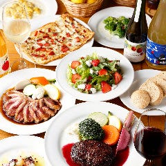 おなかも満腹のこだわり料理をどうぞ♪