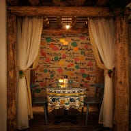 Trattoria・La・Puglia (トラットリア・ラ・プーリア)_美しい世界観に浸れる半個室