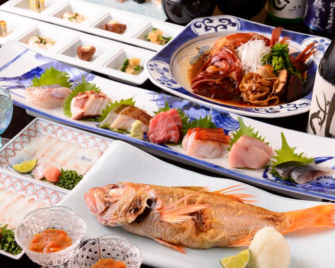 魚料理 吉成本店 渋谷 魚料理 ぐるなび