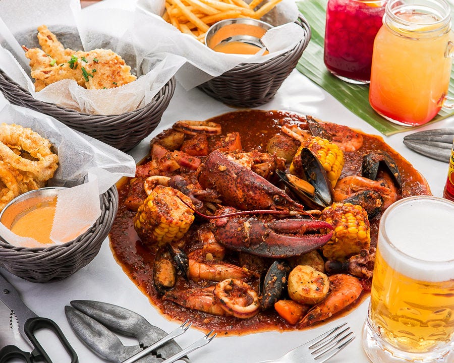 Dancing Crab 東京 ダンシング クラブ ケイジャン料理アジア風