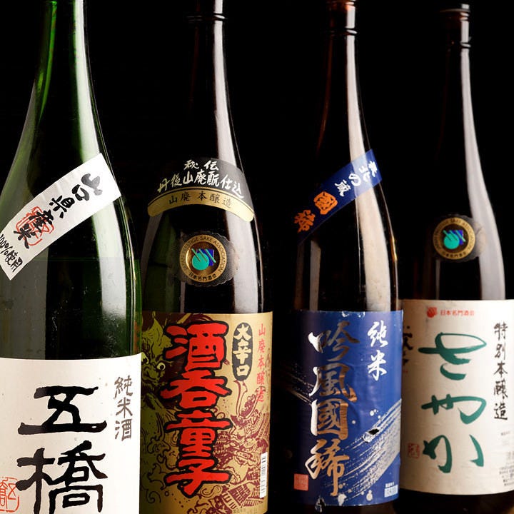 厳選の日本酒と宮崎焼酎