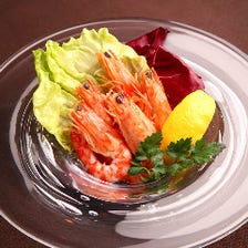 Fresh Shrimp Cocktail in Season
車海老のカクテル