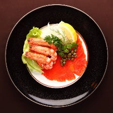 salmon　&　shrimp
サーモンとシュリンプ盛合せ