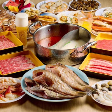 松坂牛黒毛和牛すき焼きしゃぶしゃぶ食べ放題専門店 鍋吉渋谷本店_最上級ランクにこだわるお肉