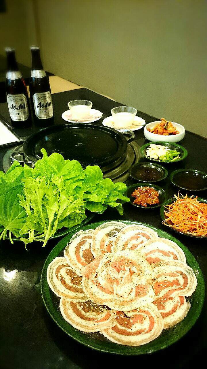 韓国料理定番『サムギョプサル』