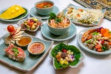 チェンマイ人気タイ料理の４コース