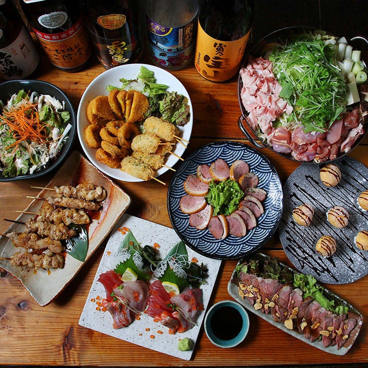 3時間飲み放題付 天ぷら盛り合わせや国産黒毛和牛の肉寿司 夢コース 全9品 の詳細 岡山個室居酒屋 福わうち 岡山駅前店 岡山市 居酒屋 ぐるなび