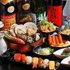 海鮮・寿司・炉端焼き食べ飲み放題 きずな市場