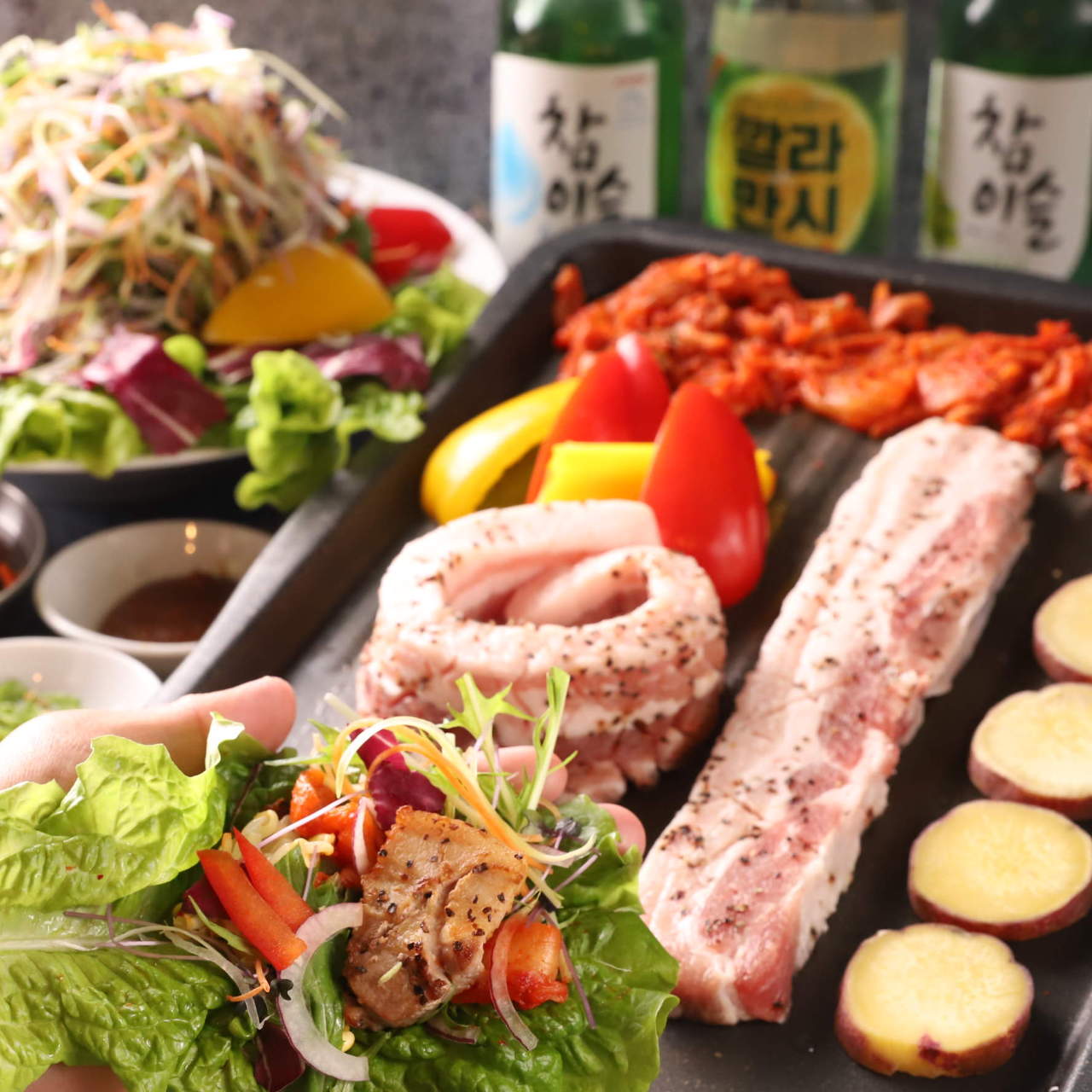 韓国チキンとサムギョプサル ニャムニャムニャム 草津駅前店 草津 滋賀 和食 地域共通クーポン Goo地図