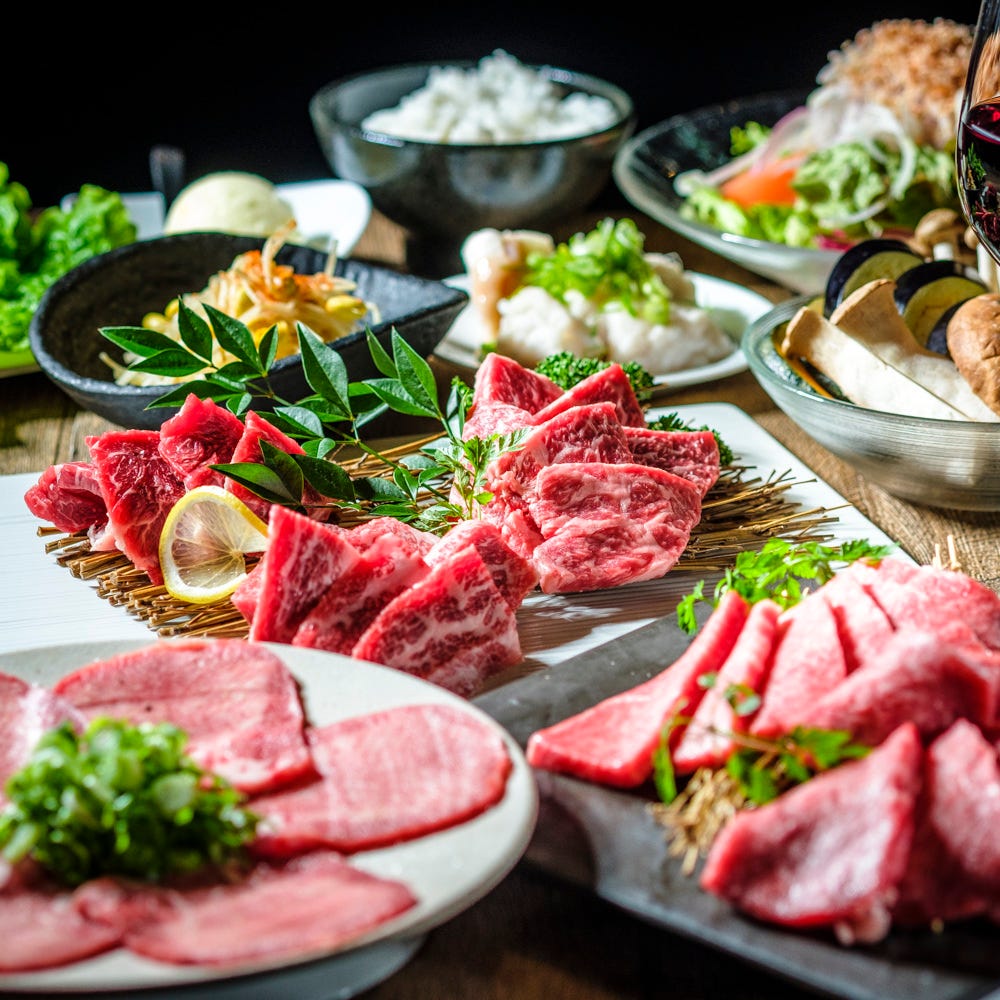 ★神戸牛・村田牛コースの詳細｜炭火焼肉・にくなべ屋 神戸びいどろ 本店（三宮/鍋料理） ぐるなび
