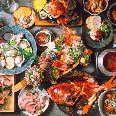 個室×日本酒バル 八重洲魚の目利き_【自家製 桜海老と鰆の燻製釜炊き御飯】銘柄日本酒15種と2時間飲み放題付き◎¥7000→¥5900◎