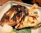 まだいの兜焼き