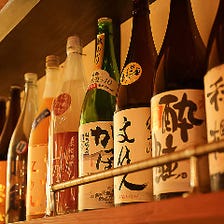 ■日本酒・焼酎…お酒と料理を楽しむ