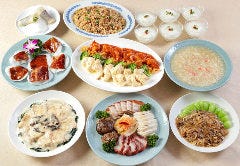 同發名物「焼味」やふかひれスープ・北京ダックの看板コース