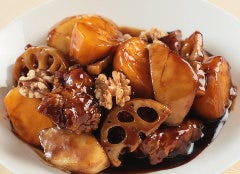 ◆季節限定◆＜時果黒醋肉＞実りの秋の臨醐山黒酢スブタ