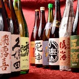 日本酒は全30種
全国各地の地酒を楽しめます!!