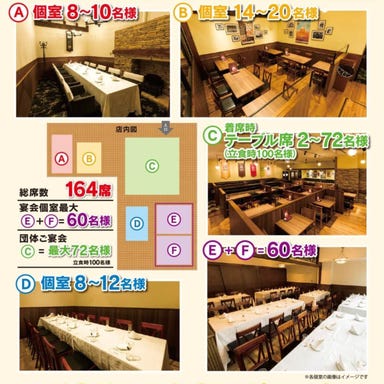 銀座ライオン さいたま新都心店_完全個室は60名様まで全5部屋