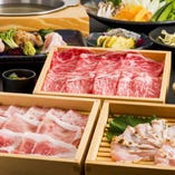 沖縄県を代表する3種のお肉。当店だけのオリジナルの一品も。