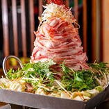 名物「桜島噴火鍋」。一年通して人気の郷土料理！