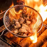 「赤鶏さつま」炎のコロコロ焼き