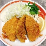 アジフライ定食