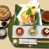 新メニュー・海老と野菜の天ぷら御膳