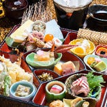 四季折々の京料理やおばんざいを堪能
御膳・お弁当が充実