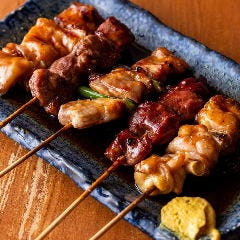 炭火串焼きおまかせ５本盛り