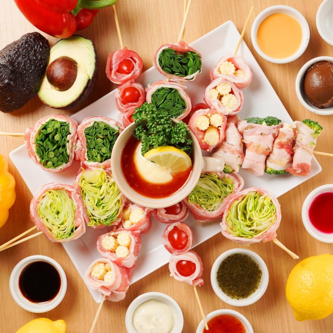 個室 野菜巻き串と焼き鳥 博多巻きんしゃい 梅田茶屋町店 大阪梅田 阪急 居酒屋 Goo地図