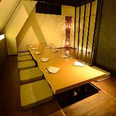 少人数～団体様でご利用いただける完全個室も多彩にご用意