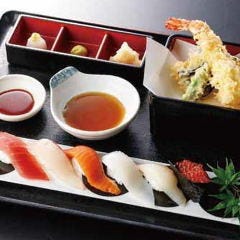 握り寿司天ぷらセット