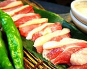 宮崎産シャモ地鶏の鉄板焼