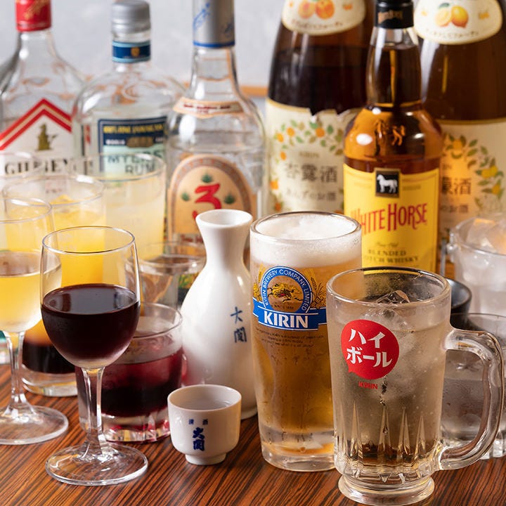 ランチ限定 3時間飲み放題 １５００円 税抜 飲み会 宴会 女子会 接待 昼宴会の詳細 完全個室居酒屋 裏の庭 有楽町店 有楽町 日比谷 居酒屋 ぐるなび
