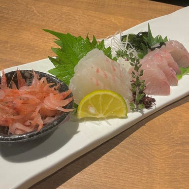 神楽坂 てしごとや 霽月_板場お任せ3点盛り合わせ