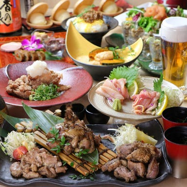 個室 居酒屋 炭火焼き鳥と地鶏 鶏っく新大阪店_最大3時間飲み放題付コース3500円~