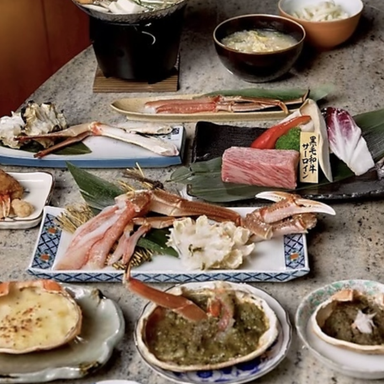 鉄板焼き 蟹割烹 宗源_【活き蟹と黒毛和牛を心ゆくまで】活ズワイ黒毛和牛コース 16,500円