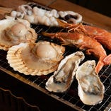人気海鮮盛合 牡蠣2,海老,ホタテ
