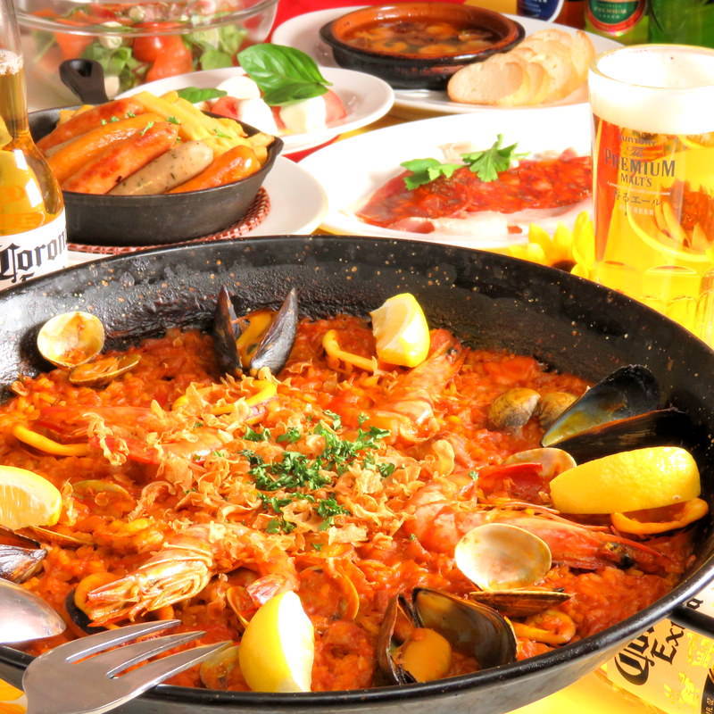 地中海料理をお楽しみください！